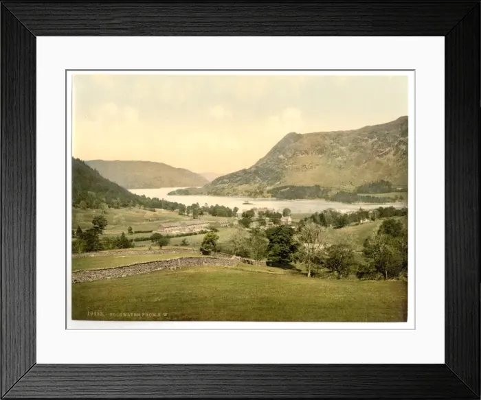 Framed Print : Ullswater, from S. W. Lake District, England Framed Print : Ullswater, from S. W. Lake District, England