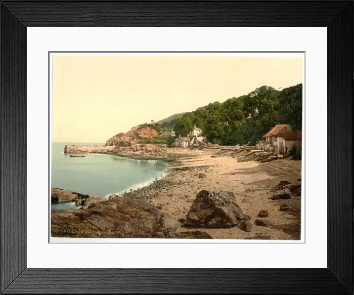 Framed Print : Babbacombe Beach, Torquay, England Framed Print : Babbacombe Beach, Torquay, England