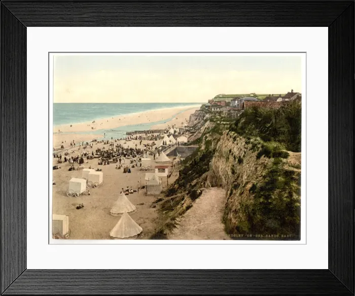 Framed Print : Sands, East, Mundsley-On-Sea, England Framed Print : Sands, East, Mundsley-On-Sea, England