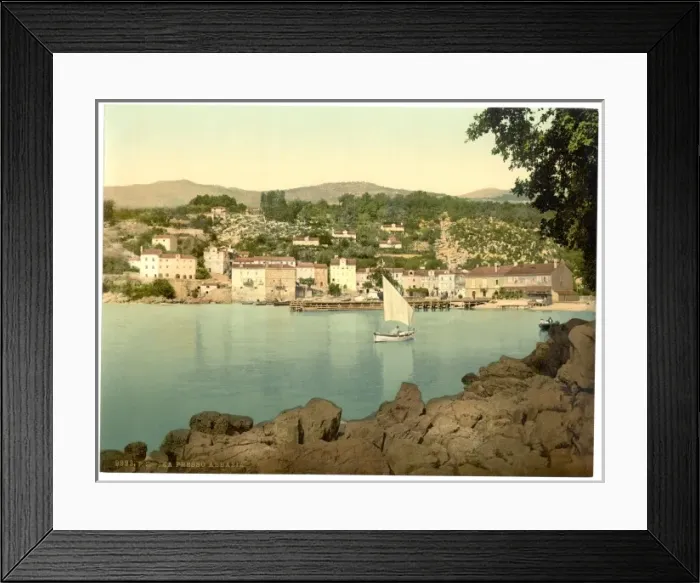 Framed Print : Ika, near Abbazia, Istria, Austro-Hungary Framed Print : Ika, near Abbazia, Istria, Austro-Hungary