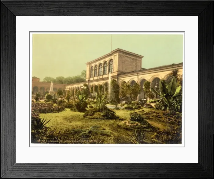 Framed Print : The Conversationsgebaude, Bad Kissengen (i. e. Bad Kissingen) Framed Print : The Conversationsgebaude, Bad Kissengen (i. e. Bad Kissingen)