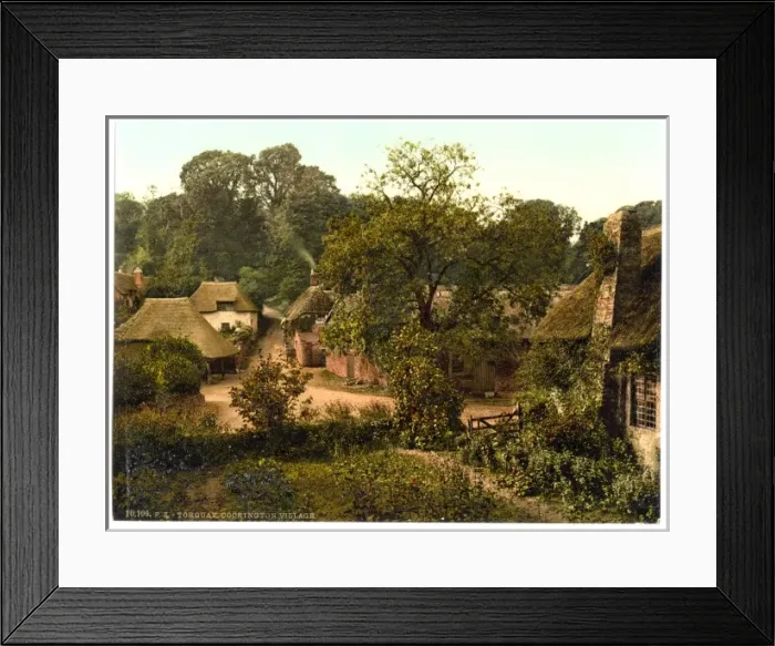 Framed Print : Cockington Village, Torquay, England Framed Print : Cockington Village, Torquay, England