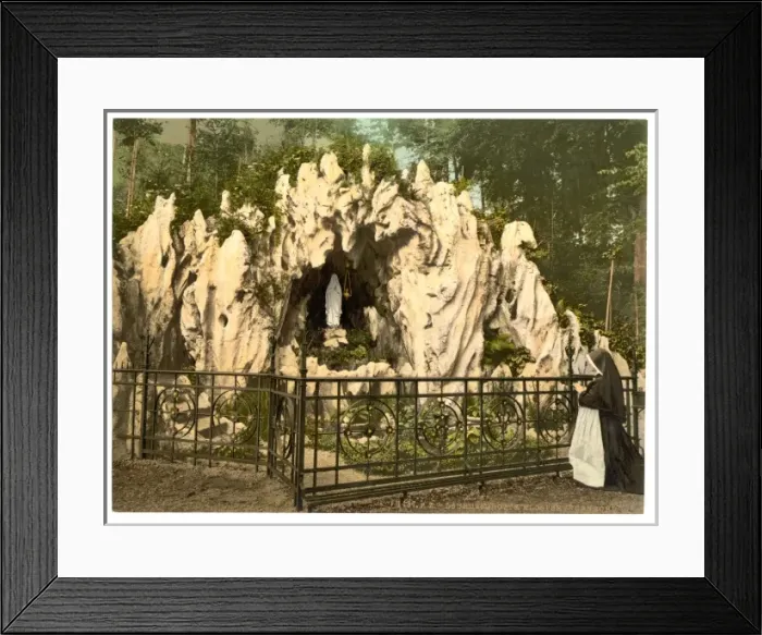 Framed Print : Lourdes Grotto, near the nunnery of Ingenbohl, Lake Lucerne Framed Print : Lourdes Grotto, near the nunnery of Ingenbohl, Lake Lucerne