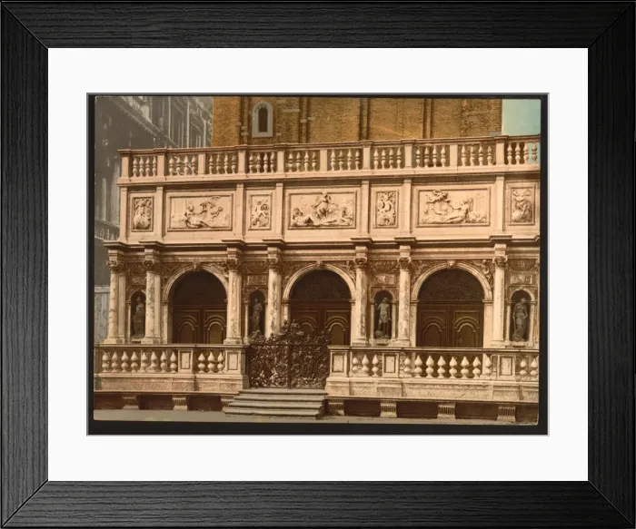 Framed Print : Loggia of St. Marks, Venice, Italy Framed Print : Loggia of St. Marks, Venice, Italy