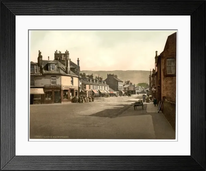 Framed Print : Main Street, Largs, Scotland Framed Print : Main Street, Largs, Scotland