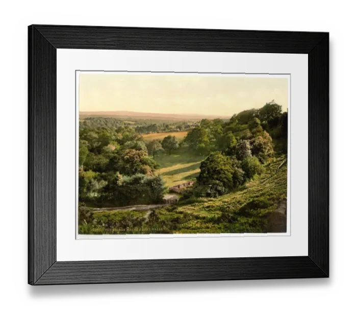 Framed Print : Happy Valley, Tunbridge Wells, England Framed Print : Happy Valley, Tunbridge Wells, England