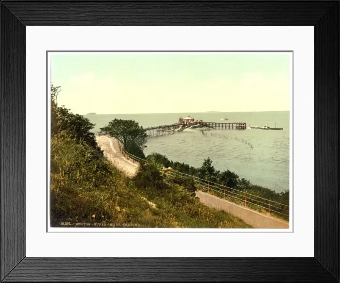 Framed Print : The pier, Weston-super-Mare, England Framed Print : The pier, Weston-super-Mare, England