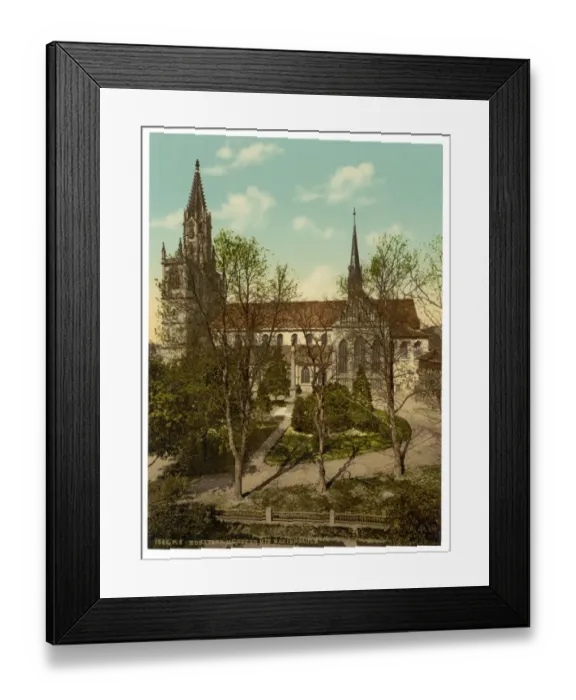 Framed Print : The Cathedral and Column of Mary, Constance (i. e. Konstanz) Framed Print : The Cathedral and Column of Mary, Constance (i. e. Konstanz)