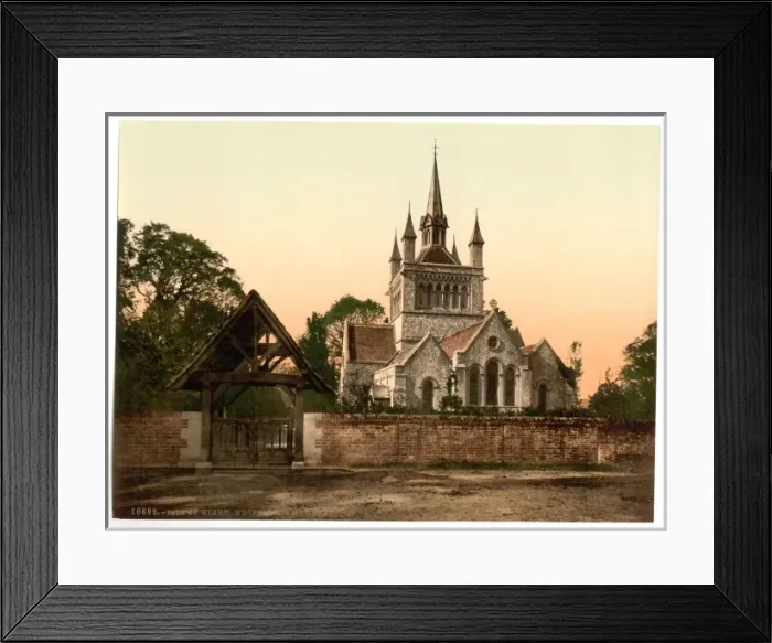 Framed Print : Whippingham Church, Isle of Wight, England Framed Print : Whippingham Church, Isle of Wight, England