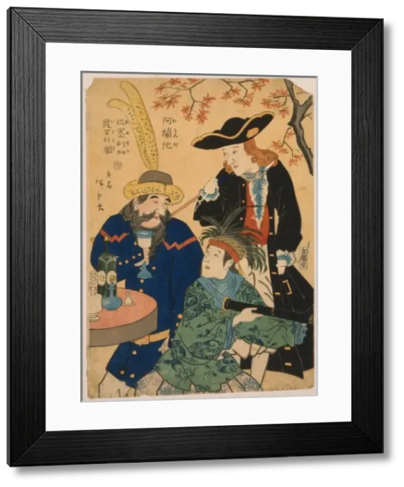 Framed Print : Dutch, American, English