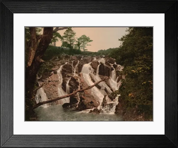 Framed Print : Swallow Falls, Fairy Glen, Bettws-y-Coed (i. e. Betws), Wales Framed Print : Swallow Falls, Fairy Glen, Bettws-y-Coed (i. e. Betws), Wales