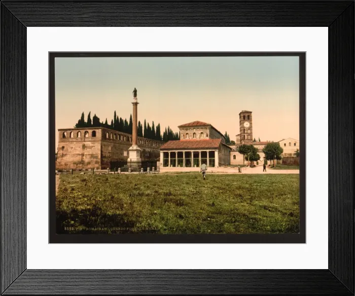 Framed Print : Outside the walls, San Lorenzo, Rome, Italy Framed Print : Outside the walls, San Lorenzo, Rome, Italy
