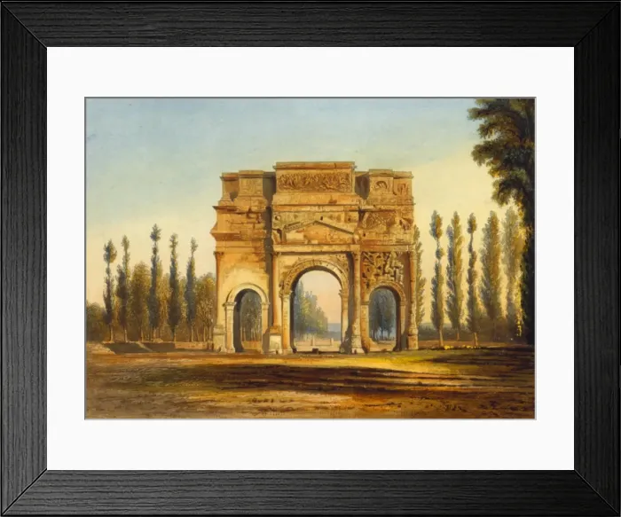 Framed Print : Arc de triomphe d Orange Framed Print : Arc de triomphe d Orange