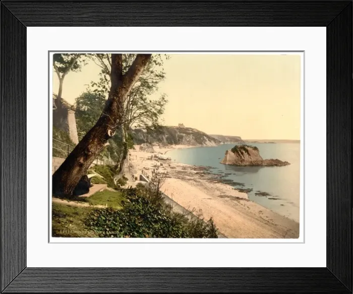Framed Print : North sands, Tenby, Wales Framed Print : North sands, Tenby, Wales