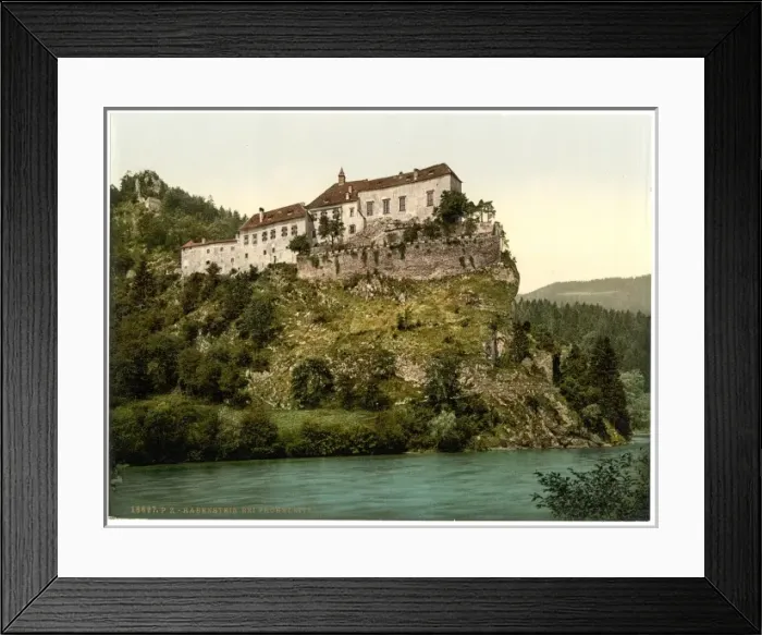 Framed Print : Rabenstein, near Frohnleieten (i. e. Frohnleiten), Styria, A