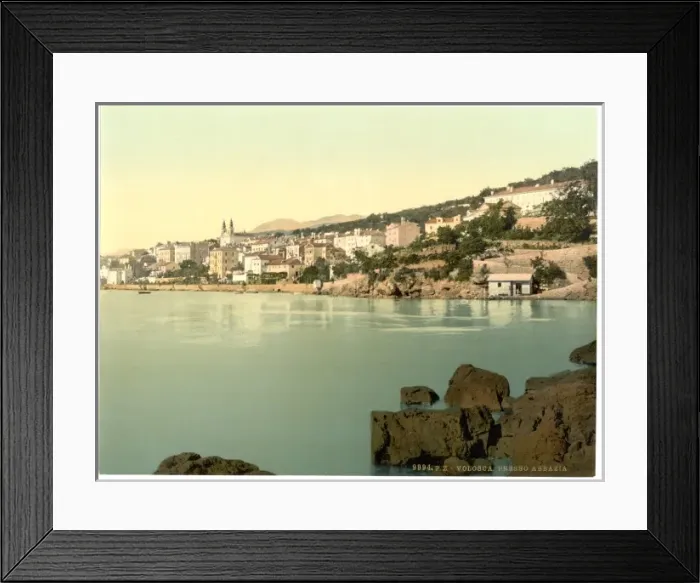 Framed Print : Volosca, near Abbazia, Istria, Austro-Hungary Framed Print : Volosca, near Abbazia, Istria, Austro-Hungary
