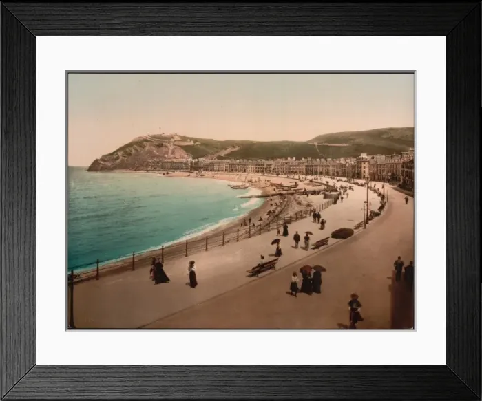Framed Print : The terrace, Aberystwith, Wales Framed Print : The terrace, Aberystwith, Wales