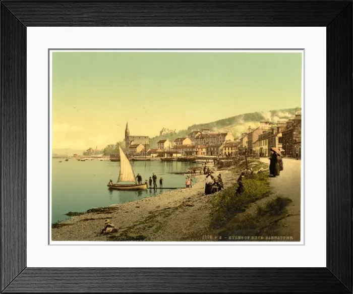 Framed Print : Bannatyne, Kyles of Bute, Scotland Framed Print : Bannatyne, Kyles of Bute, Scotland