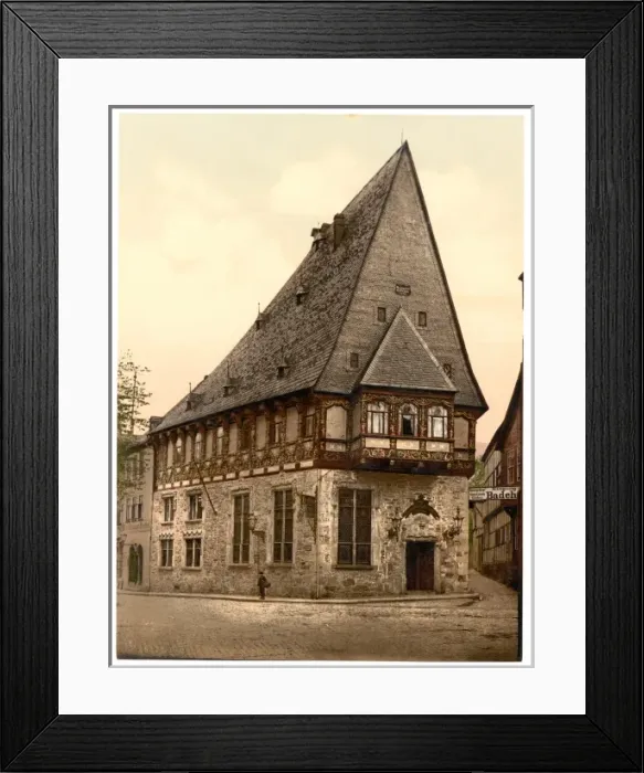 Framed Print : Brusttuch, Goslar, Hartz, Germany Framed Print : Brusttuch, Goslar, Hartz, Germany