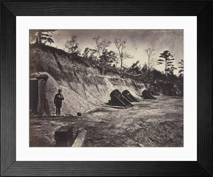 Framed Print : Battery no. 4, near Yorktown, Virginia Framed Print : Battery no. 4, near Yorktown, Virginia