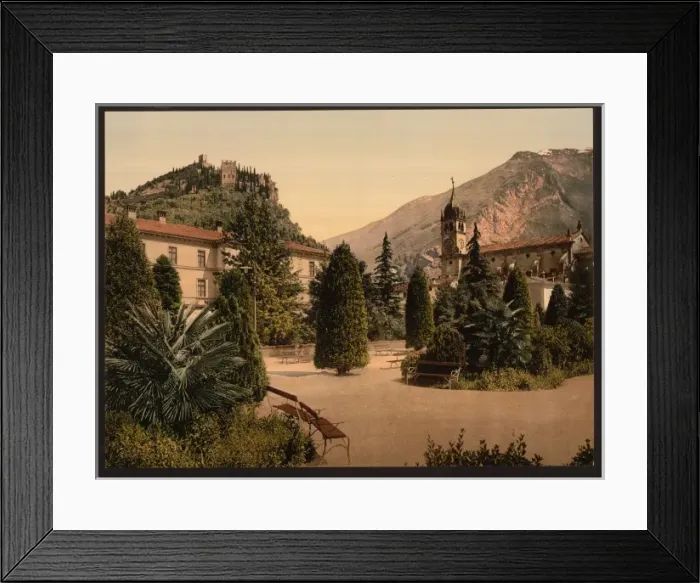 Framed Print : General view, Arco, Lake Garda, Italy Framed Print : General view, Arco, Lake Garda, Italy