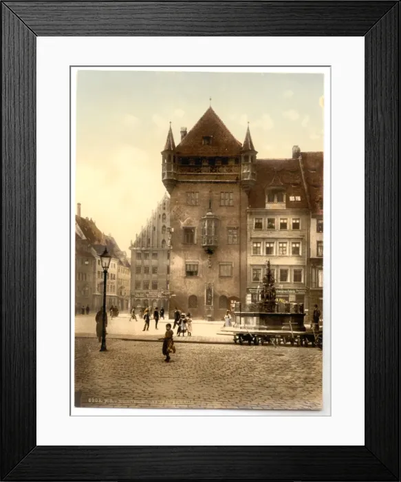 Framed Print : Nassauerhaus, Nuremberg, Bavaria, Germany Framed Print : Nassauerhaus, Nuremberg, Bavaria, Germany