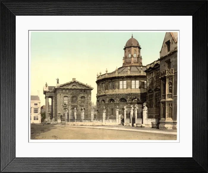 Framed Print : Sheldonian Theatre, Oxford, England Framed Print : Sheldonian Theatre, Oxford, England