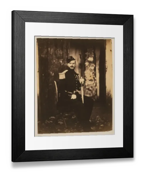 Framed Print : Captain Fay on General Bosquets staff Framed Print : Captain Fay on General Bosquets staff