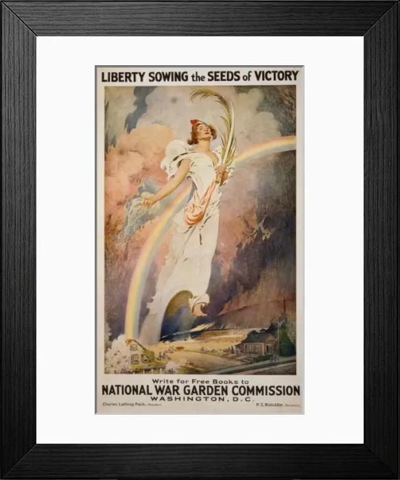 Framed Print : Liberty sowing the seeds of victory Framed Print : Liberty sowing the seeds of victory