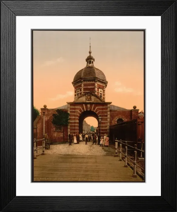 Framed Print : Delft Gate, Leyden, (i. e. Leiden) Holland Framed Print : Delft Gate, Leyden, (i. e. Leiden) Holland