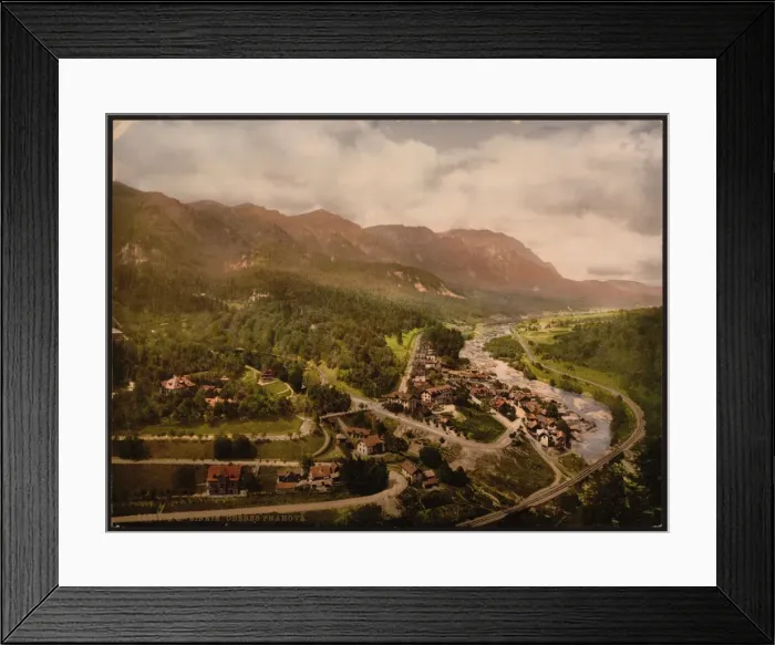 Framed Print : Upper Prahova, Sinaia, Roumania