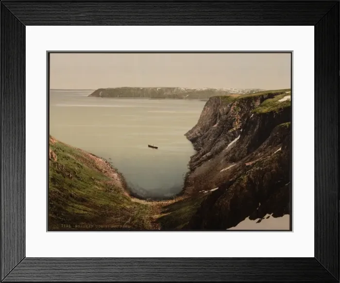 Framed Print : General northward view, North Cape, Norway Framed Print : General northward view, North Cape, Norway
