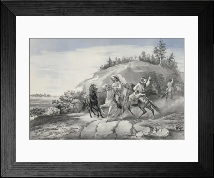 Framed Print : Taking the back track: a dangerous neighborhood Framed Print : Taking the back track: a dangerous neighborhood