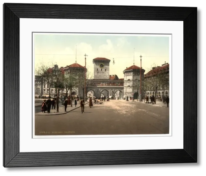 Framed Print : Isar Gate, Munich, Bavaria, Germany Framed Print : Isar Gate, Munich, Bavaria, Germany
