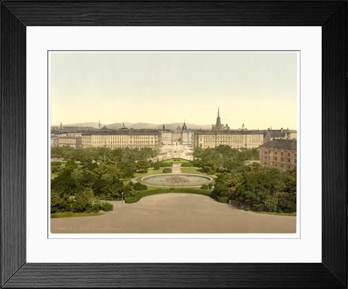Framed Print : Schwarzenberg Place, Vienna, Austro-Hungary Framed Print : Schwarzenberg Place, Vienna, Austro-Hungary