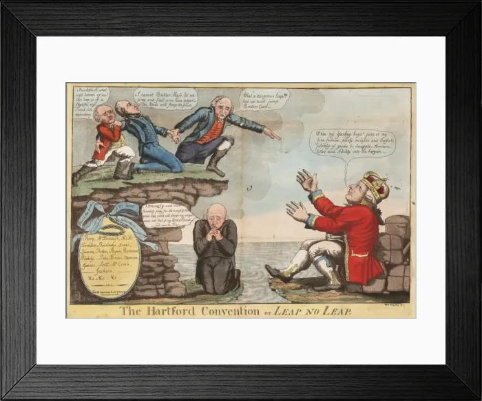 Framed Print : The Hartford Convention or Leap no leap Framed Print : The Hartford Convention or Leap no leap