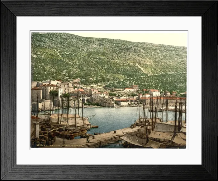 Framed Print : Ragusa, the Inner Gate, Dalmatia, Austro-Hungary Framed Print : Ragusa, the Inner Gate, Dalmatia, Austro-Hungary