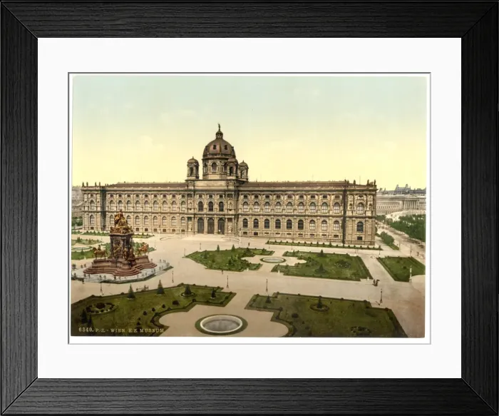 Framed Print : The Imperial Museum, Vienna, Austro-Hungary Framed Print : The Imperial Museum, Vienna, Austro-Hungary