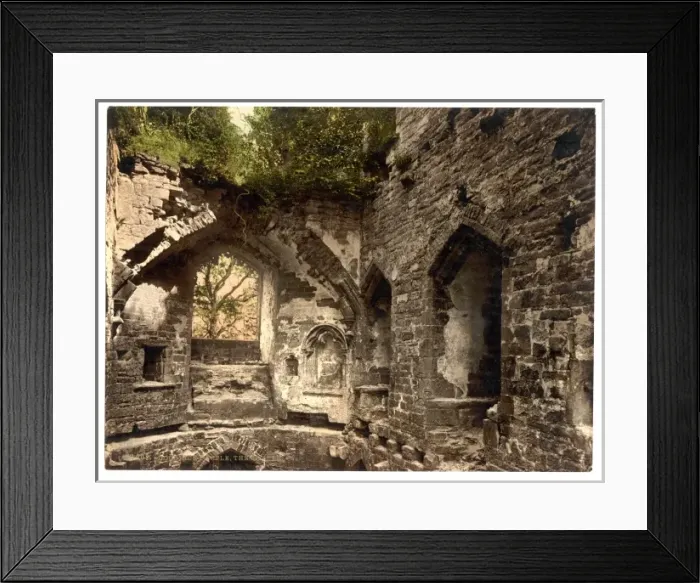 Framed Print : Castle, the chapel, Goodrich, England Framed Print : Castle, the chapel, Goodrich, England