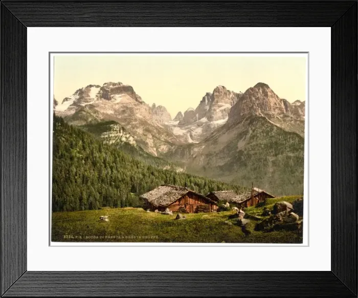Framed Print : Mouth of the Brenta and Brenta Group, Tyrol, Austro-Hungary Framed Print : Mouth of the Brenta and Brenta Group, Tyrol, Austro-Hungary