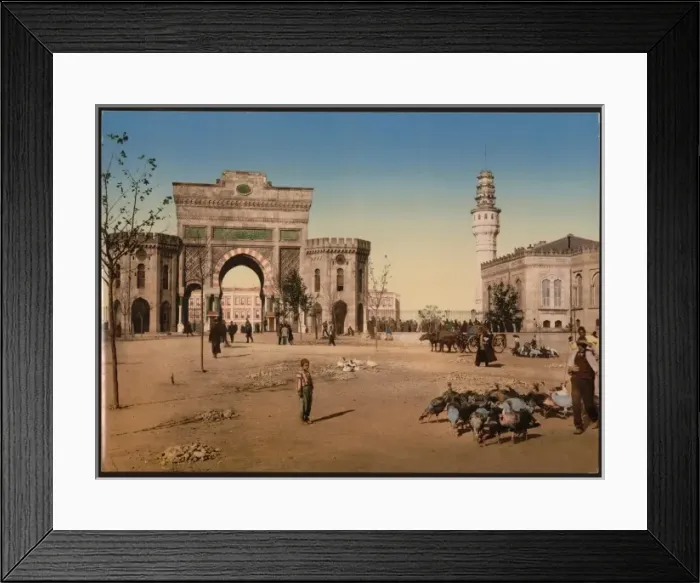 Framed Print : Seraskierat (i. e. Seraskerat) (War Ministry), Constantinopl Framed Print : Seraskierat (i. e. Seraskerat) (War Ministry), Constantinopl