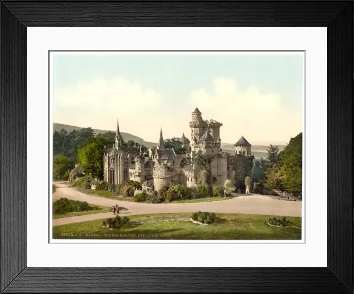 Framed Print : The Lower Castle, Wilhelmshohe, Cassel (i. e. Kassel), Hesse Framed Print : The Lower Castle, Wilhelmshohe, Cassel (i. e. Kassel), Hesse