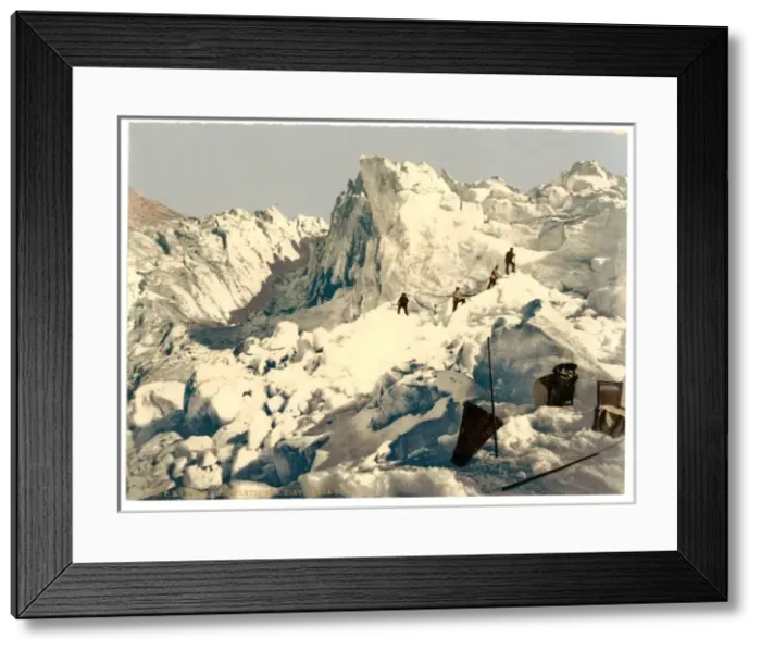 Framed Print : Upper Engadine, Mont Pers Glacier, Grisons, Switzerland Framed Print : Upper Engadine, Mont Pers Glacier, Grisons, Switzerland