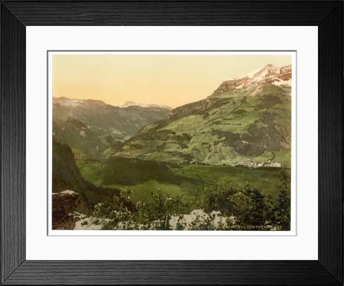 Framed Print : Engelbergerthal, Trubsee, Bernese Oberland, Switzerland Enge Framed Print : Engelbergerthal, Trubsee, Bernese Oberland, Switzerland Enge