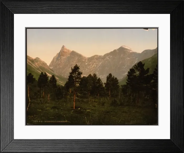 Framed Print : Hornindalsrokken Norway Framed Print : Hornindalsrokken Norway