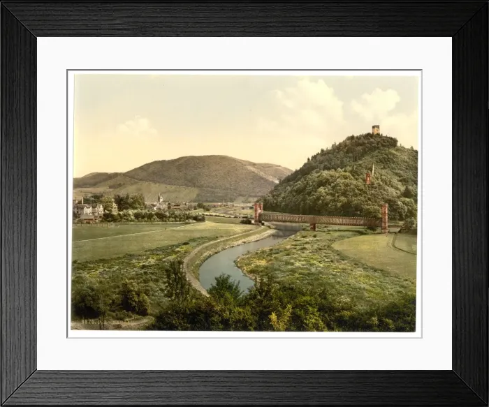 Framed Print : Nassau, Hesse-Nassau, Germany Framed Print : Nassau, Hesse-Nassau, Germany