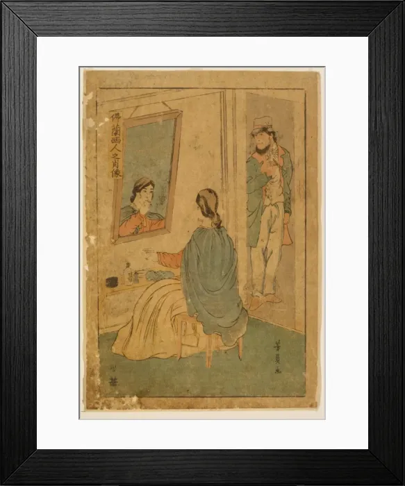Framed Print : Portrait of the French Framed Print : Portrait of the French