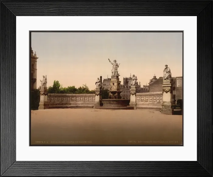 Framed Print : Sarindar Fountain, Bukharest, Roumania Framed Print : Sarindar Fountain, Bukharest, Roumania