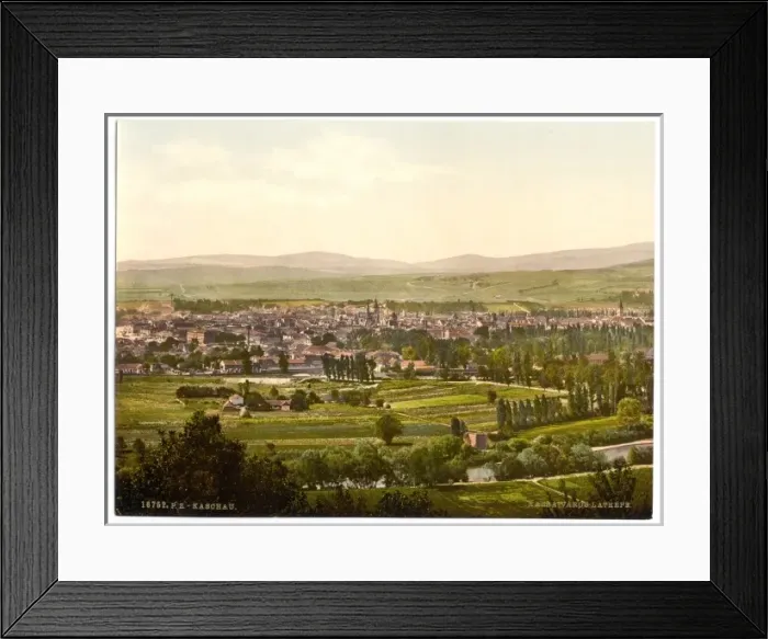 Framed Print : General view, Kaschau, Hungary, Austro-Hungary Framed Print : General view, Kaschau, Hungary, Austro-Hungary