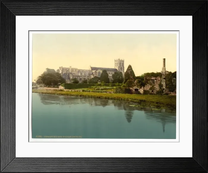 Framed Print : The Priory Church, Christchurch, England Framed Print : The Priory Church, Christchurch, England